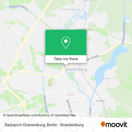 Radsport-Oranienburg map