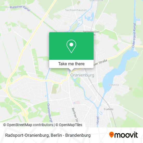 Radsport-Oranienburg map