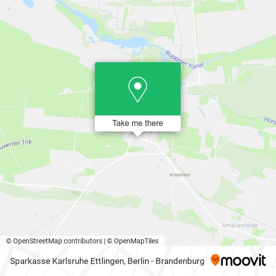 Sparkasse Karlsruhe Ettlingen map