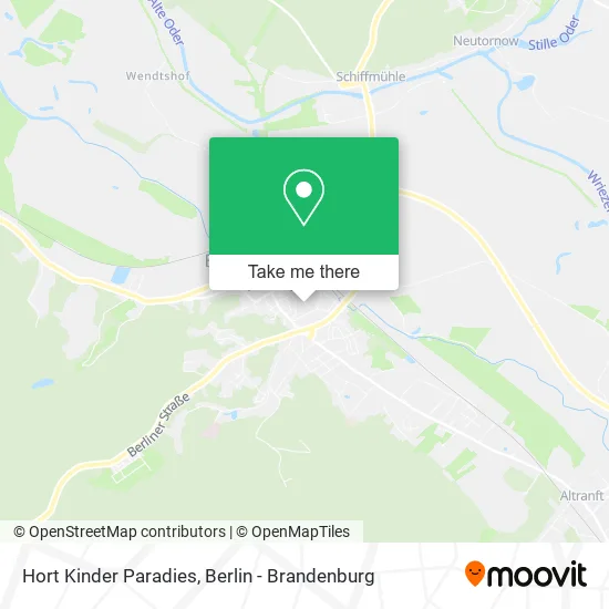 Карта Hort Kinder Paradies