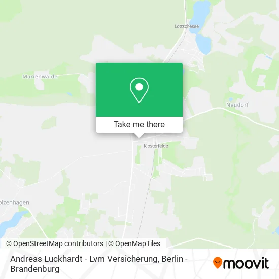 Карта Andreas Luckhardt - Lvm Versicherung