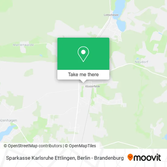 Карта Sparkasse Karlsruhe Ettlingen