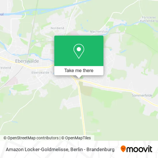 Карта Amazon Locker-Goldmelisse