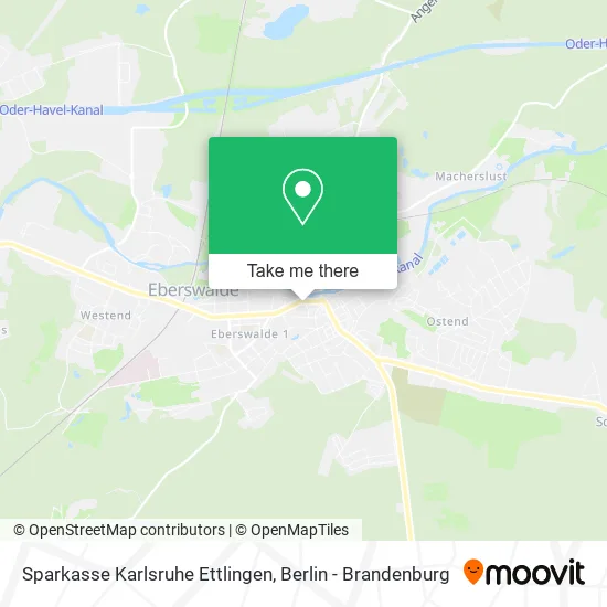 Sparkasse Karlsruhe Ettlingen map