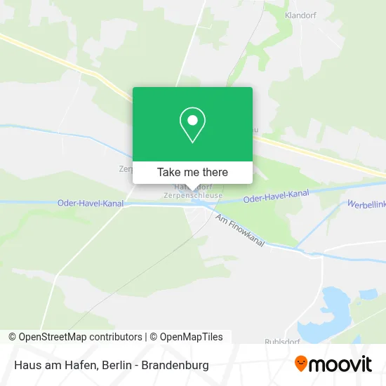 Haus am Hafen map