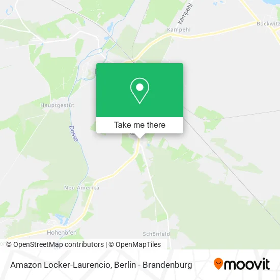 Карта Amazon Locker-Laurencio