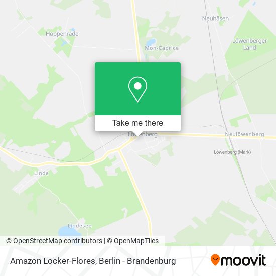 Amazon Locker-Flores map