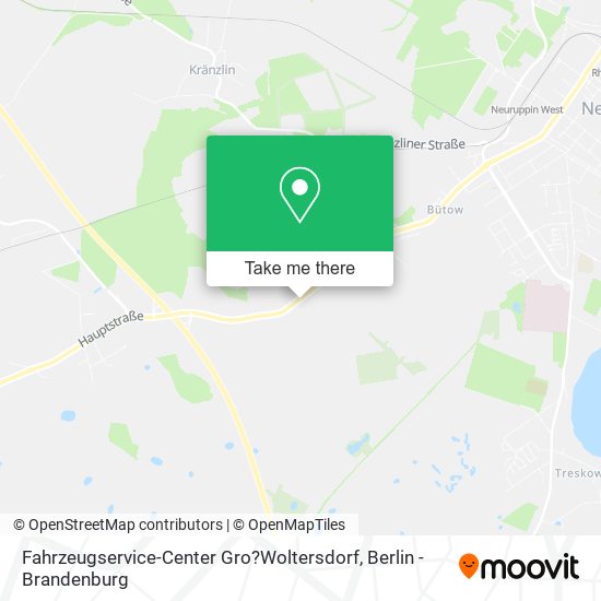 Карта Fahrzeugservice-Center Gro?Woltersdorf