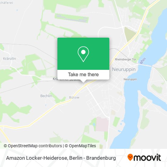 Amazon Locker-Heiderose map