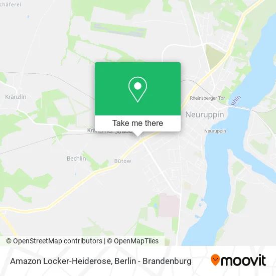Карта Amazon Locker-Heiderose