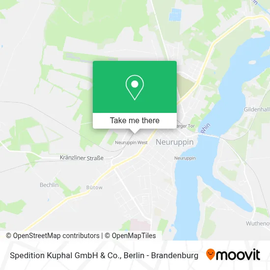 Spedition Kuphal GmbH & Co. map