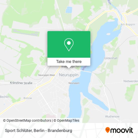 Sport Schlüter map