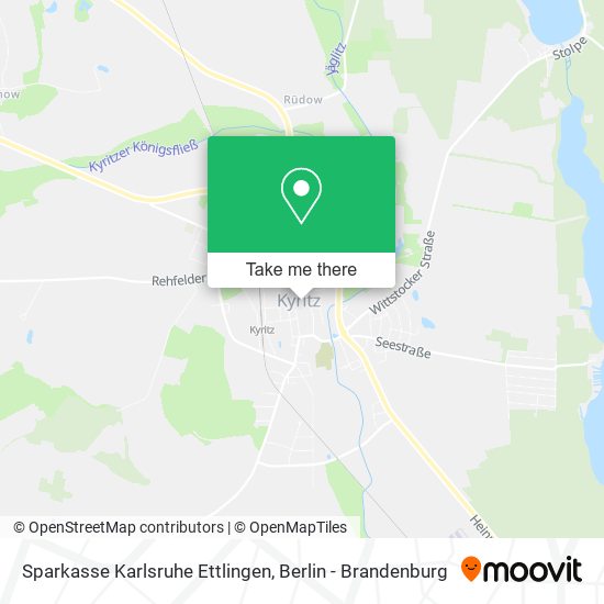 Sparkasse Karlsruhe Ettlingen map