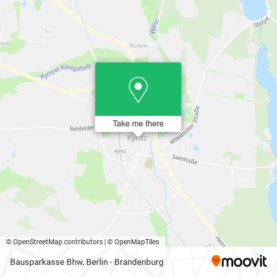 Bausparkasse Bhw map