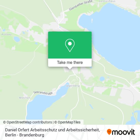 Daniel Orfert Arbeitsschutz und Arbeitssicherheit map