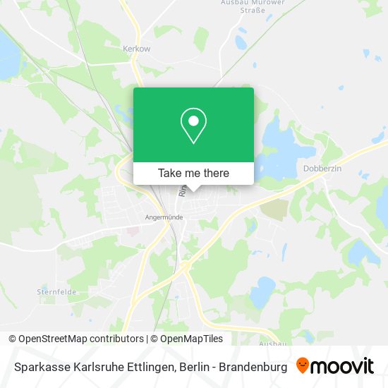 Sparkasse Karlsruhe Ettlingen map