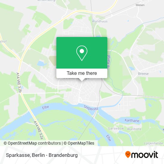 Sparkasse map