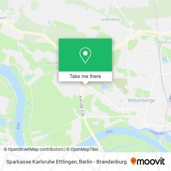 Sparkasse Karlsruhe Ettlingen map