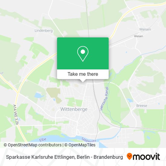 Sparkasse Karlsruhe Ettlingen map