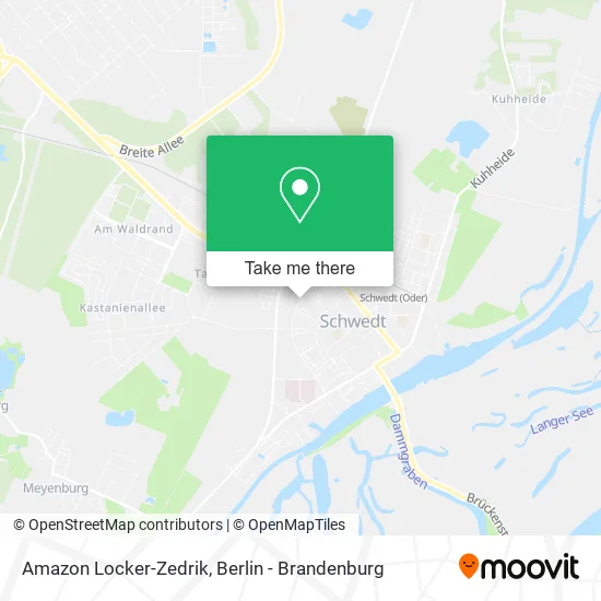 Карта Amazon Locker-Zedrik