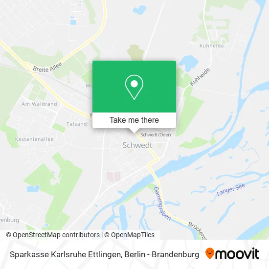 Карта Sparkasse Karlsruhe Ettlingen