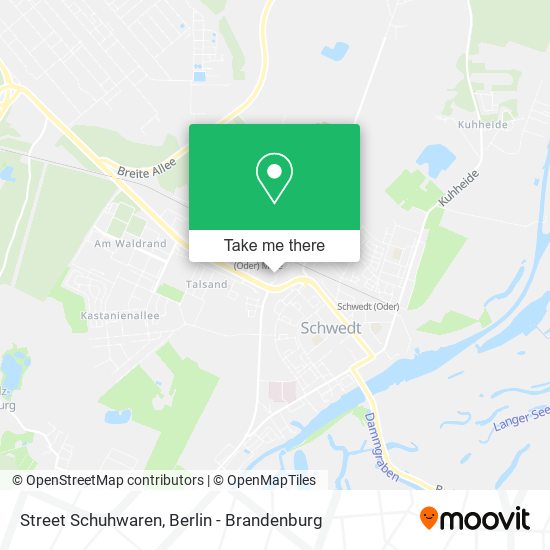 Карта Street Schuhwaren