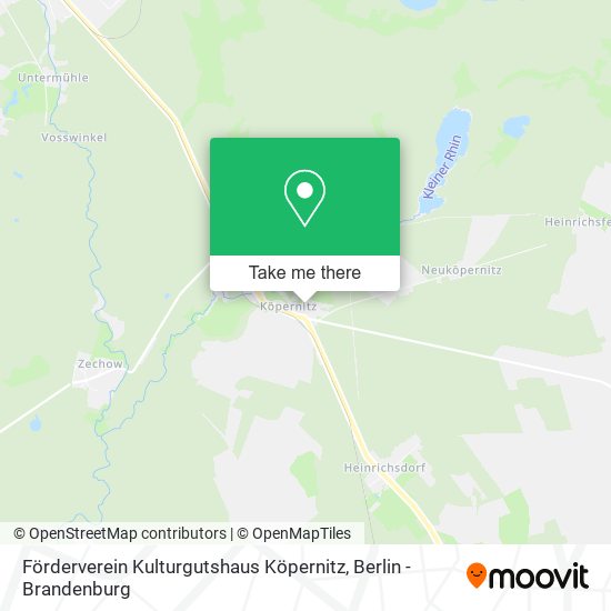 Förderverein Kulturgutshaus Köpernitz map