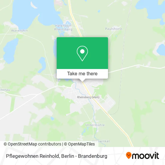 Pflegewohnen Reinhold map