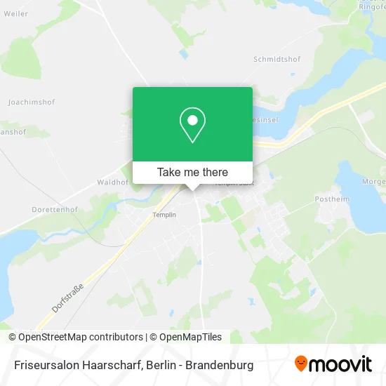 Карта Friseursalon Haarscharf