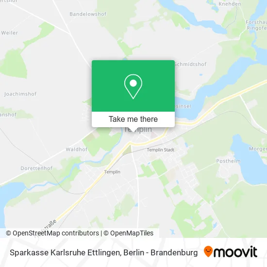 Карта Sparkasse Karlsruhe Ettlingen