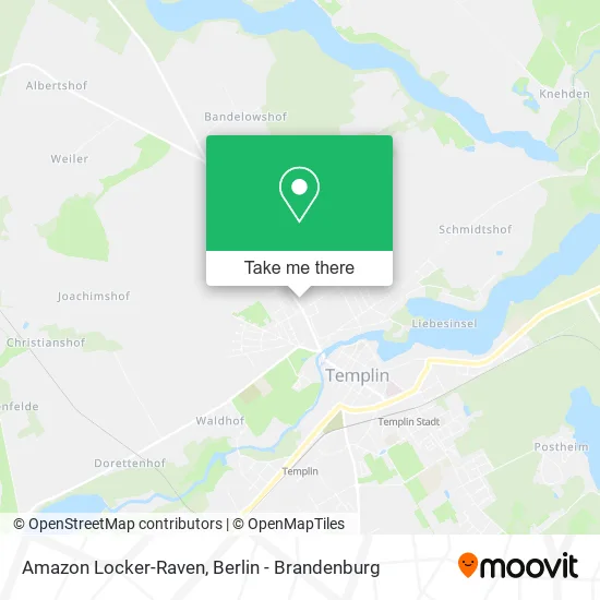 Карта Amazon Locker-Raven