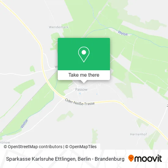 Карта Sparkasse Karlsruhe Ettlingen