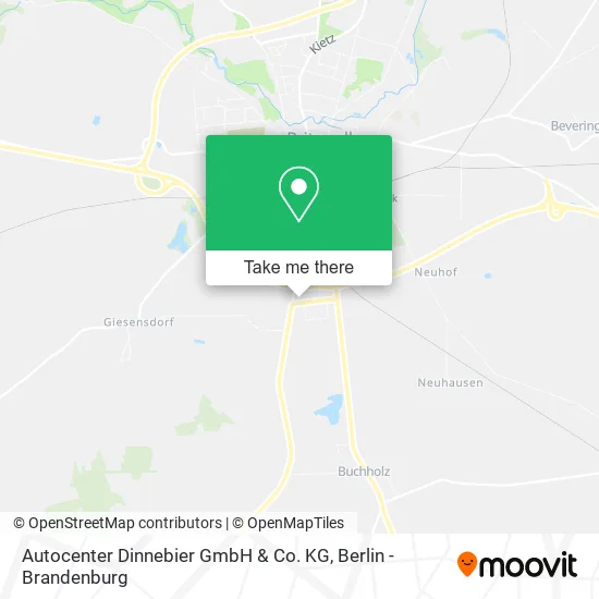 Карта Autocenter Dinnebier GmbH & Co. KG