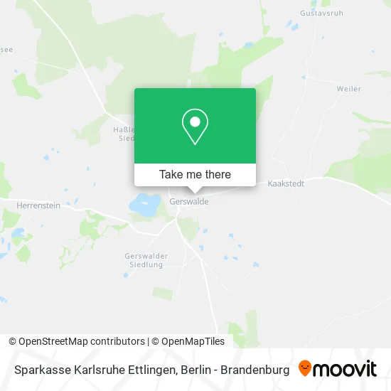 Карта Sparkasse Karlsruhe Ettlingen