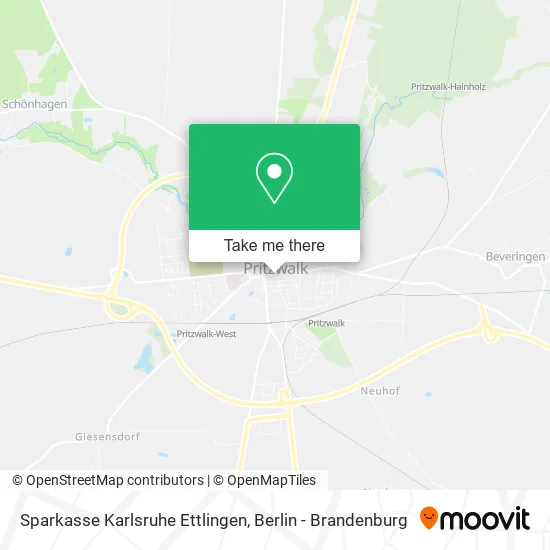 Карта Sparkasse Karlsruhe Ettlingen