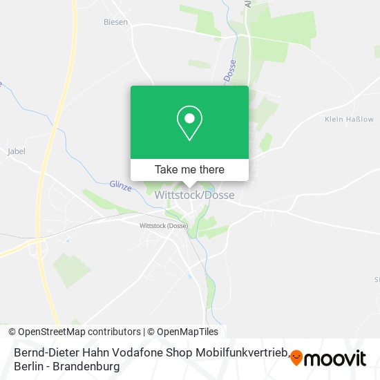 Bernd-Dieter Hahn Vodafone Shop Mobilfunkvertrieb map