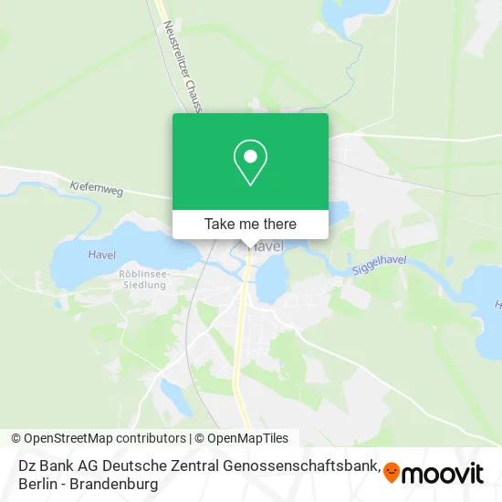 Карта Dz Bank AG Deutsche Zentral Genossenschaftsbank