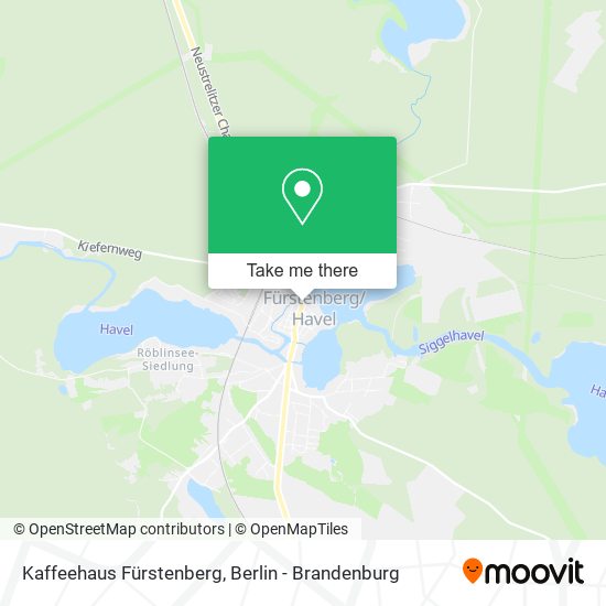 Kaffeehaus Fürstenberg map