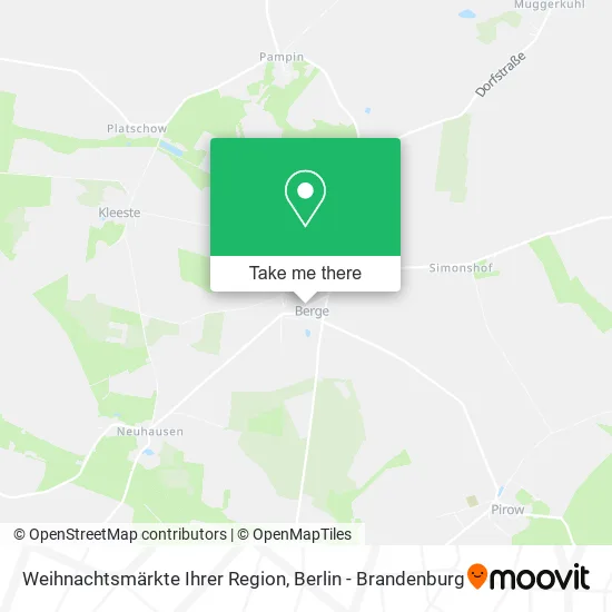 Карта Weihnachtsmärkte Ihrer Region