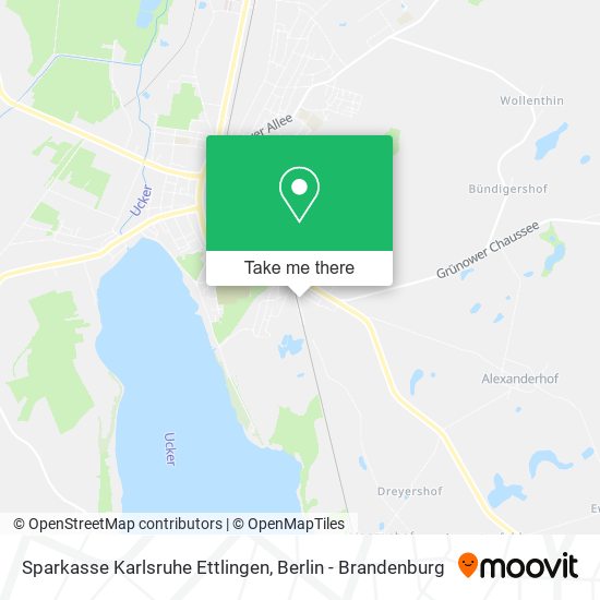 Sparkasse Karlsruhe Ettlingen map