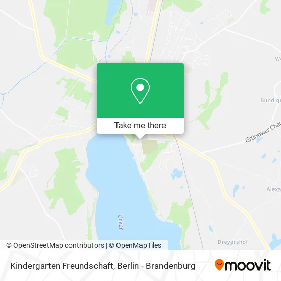 Kindergarten Freundschaft map