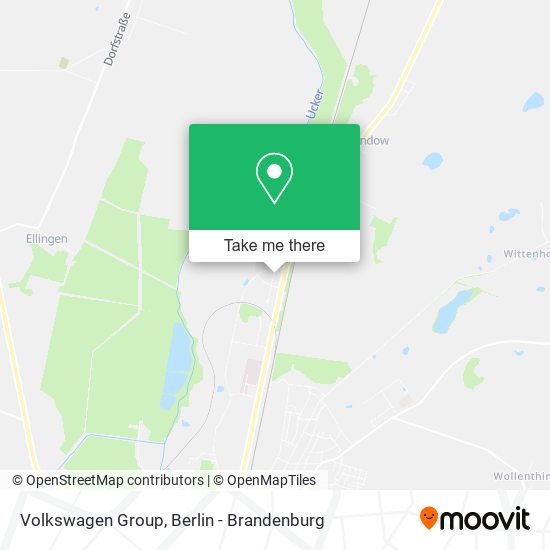 Volkswagen Group map