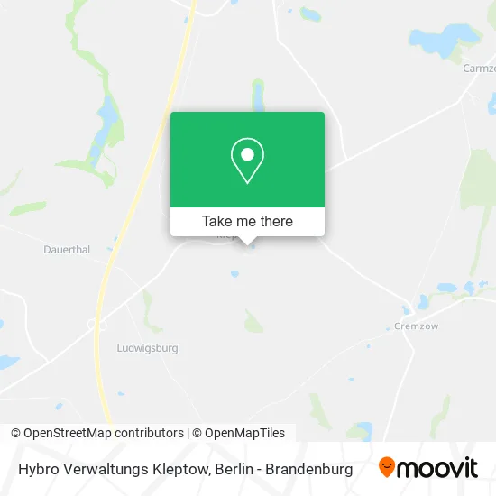 Карта Hybro Verwaltungs Kleptow