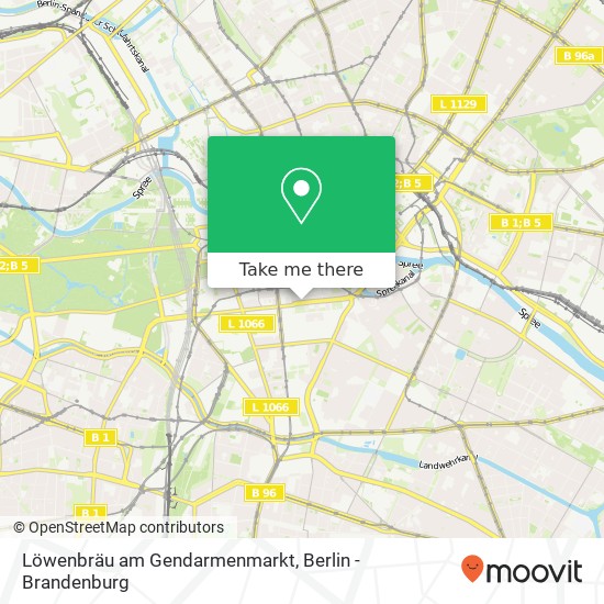 Löwenbräu am Gendarmenmarkt map