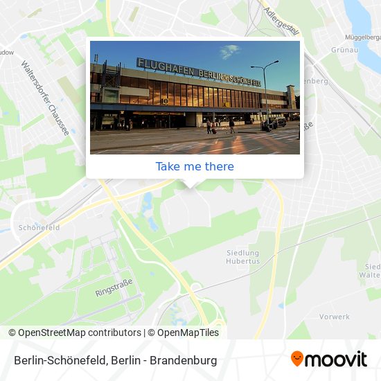 Berlin-Schönefeld map