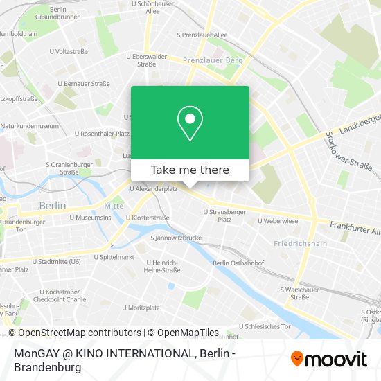 MonGAY @ KINO INTERNATIONAL map