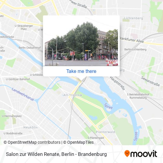 Salon zur Wilden Renate map