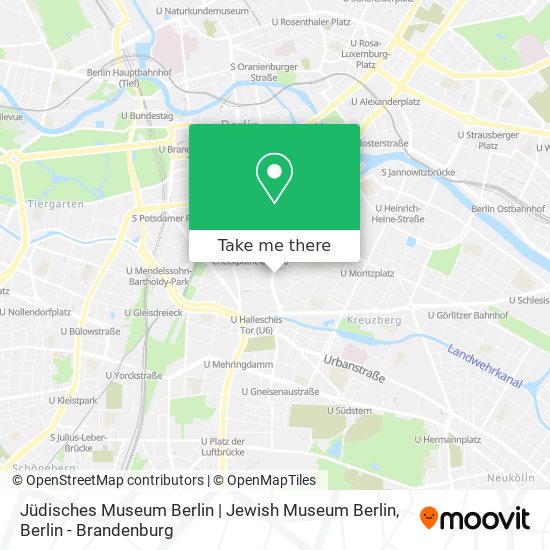 Jüdisches Museum Berlin | Jewish Museum Berlin map