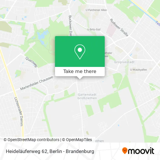 Карта Heideläuferweg 62