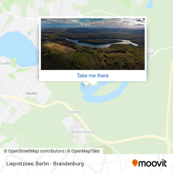 Карта Liepnitzsee